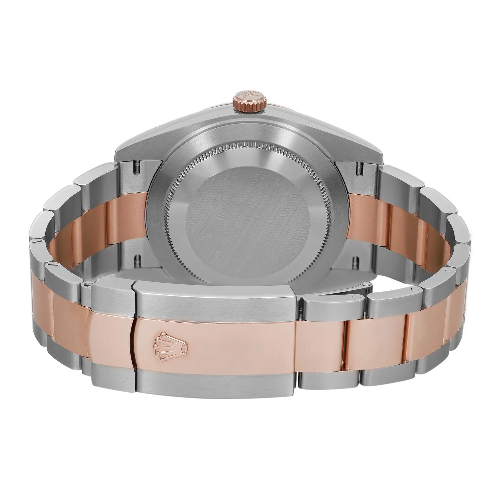 rolex datejust rosegold