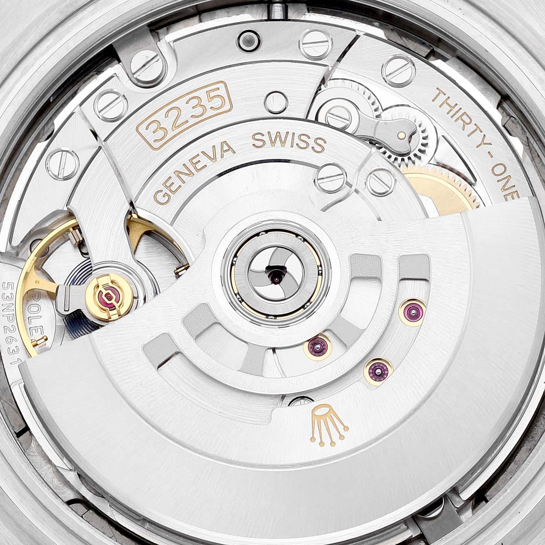 Rolex Datejust 41 Steel Rose Gold Wimbledon Dial Mens Watch 126331 1