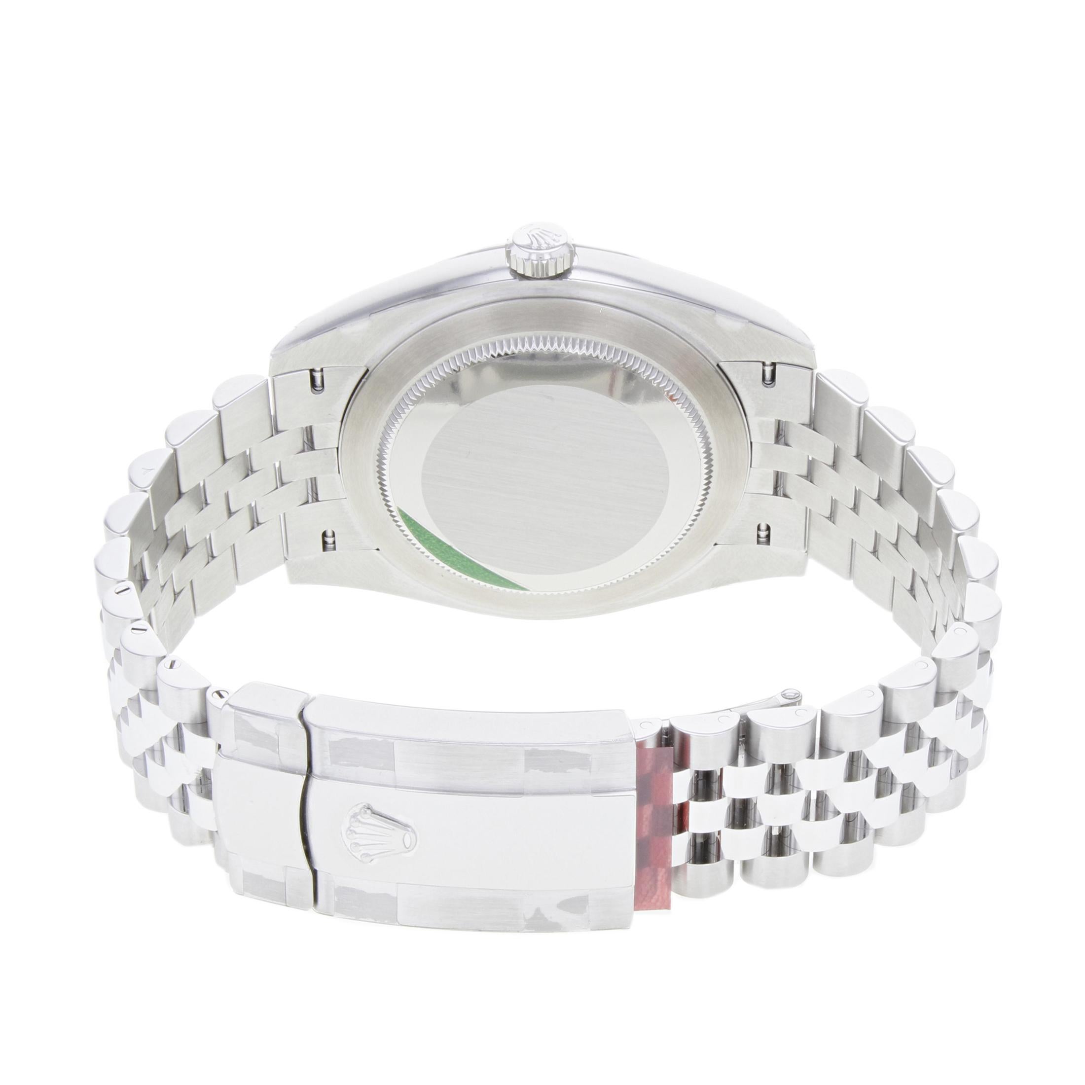 Rolex Datejust 41 Steel Silver Index Dial Automatic Men's Watch 126300 sij 1