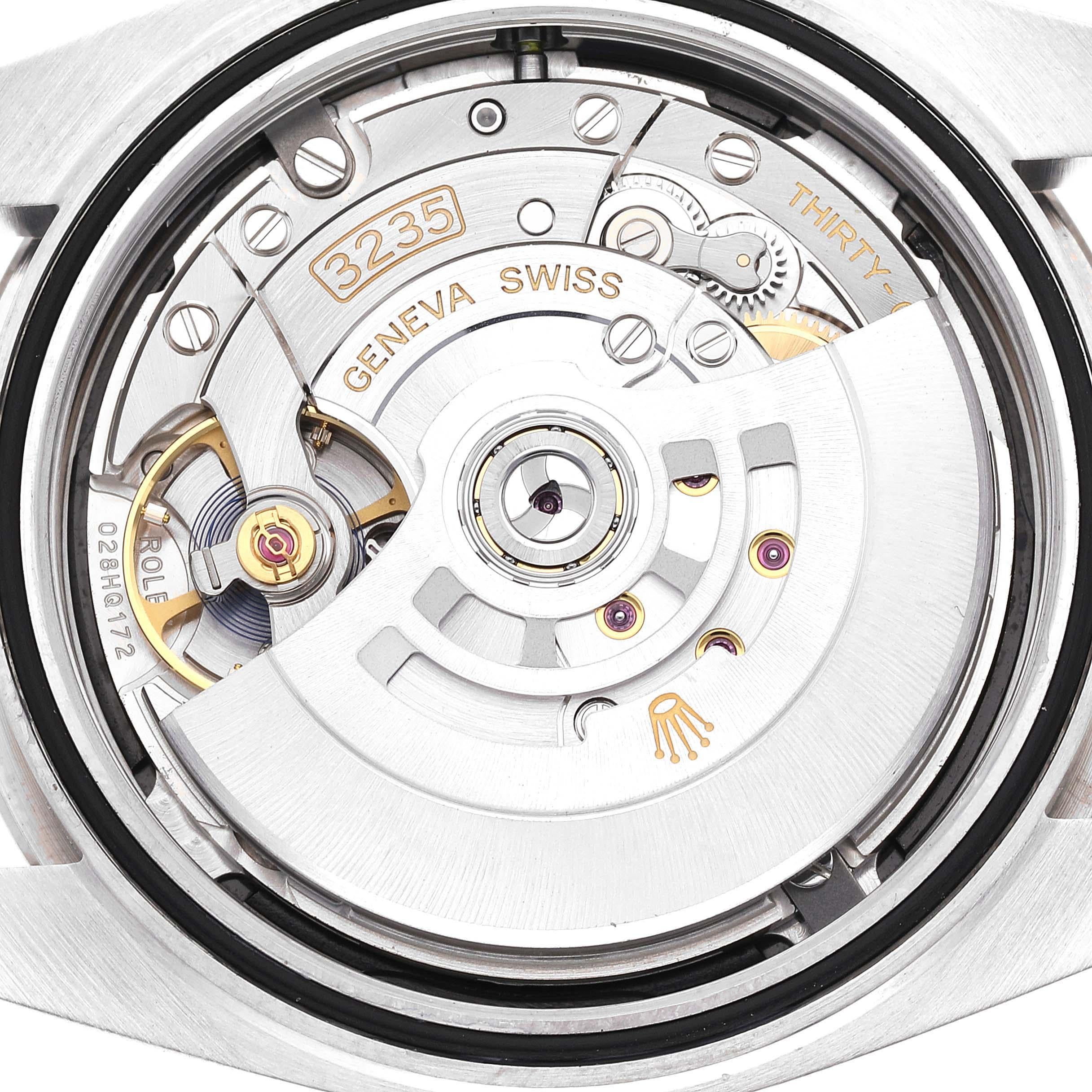 Rolex Datejust 41 Steel White Gold Diamond Dial Mens Watch 126334 Box Card 4