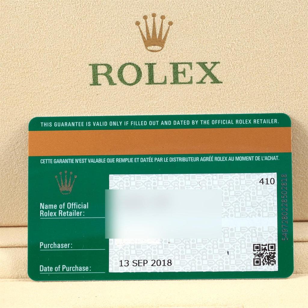 Rolex Datejust 41 Steel White Gold Men’s Watch 126334 Box Card 8
