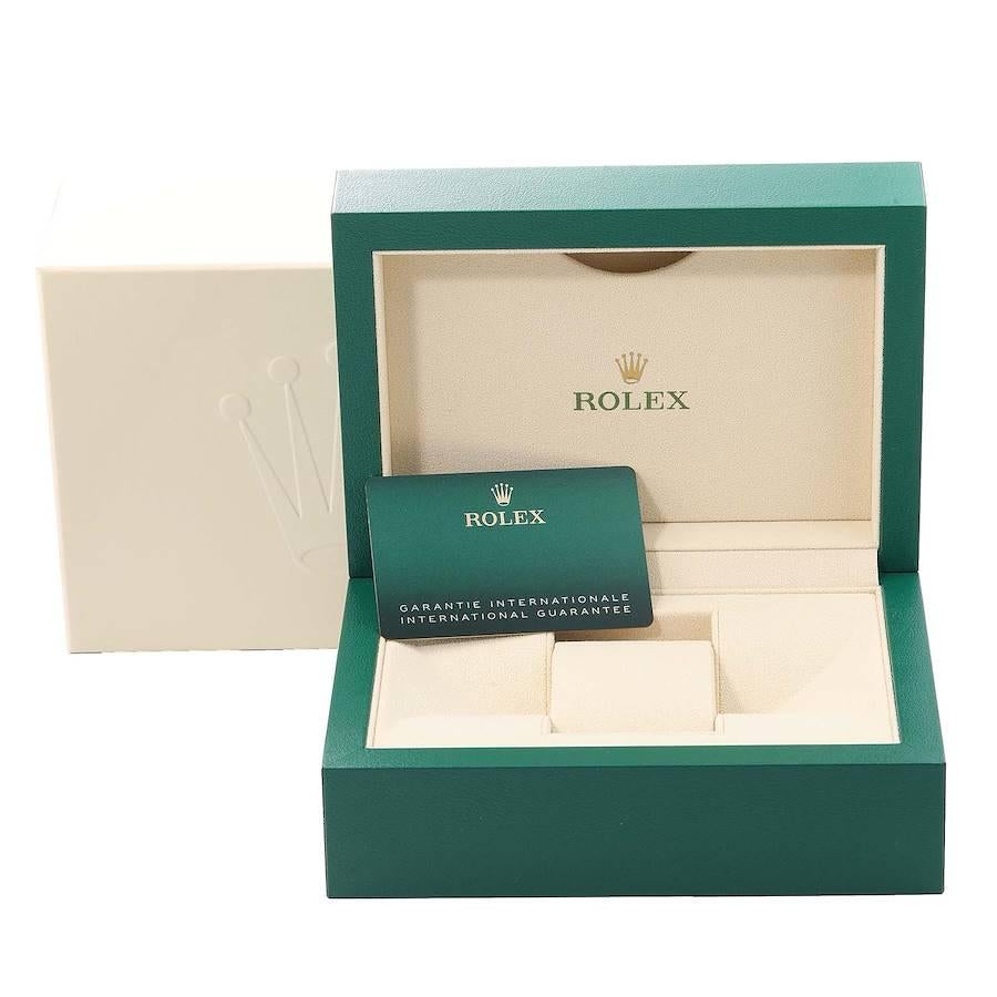 Rolex Datejust 41 Steel White Gold Mother of Pearl Diamond Dial Mens Watch 12633 For Sale 5