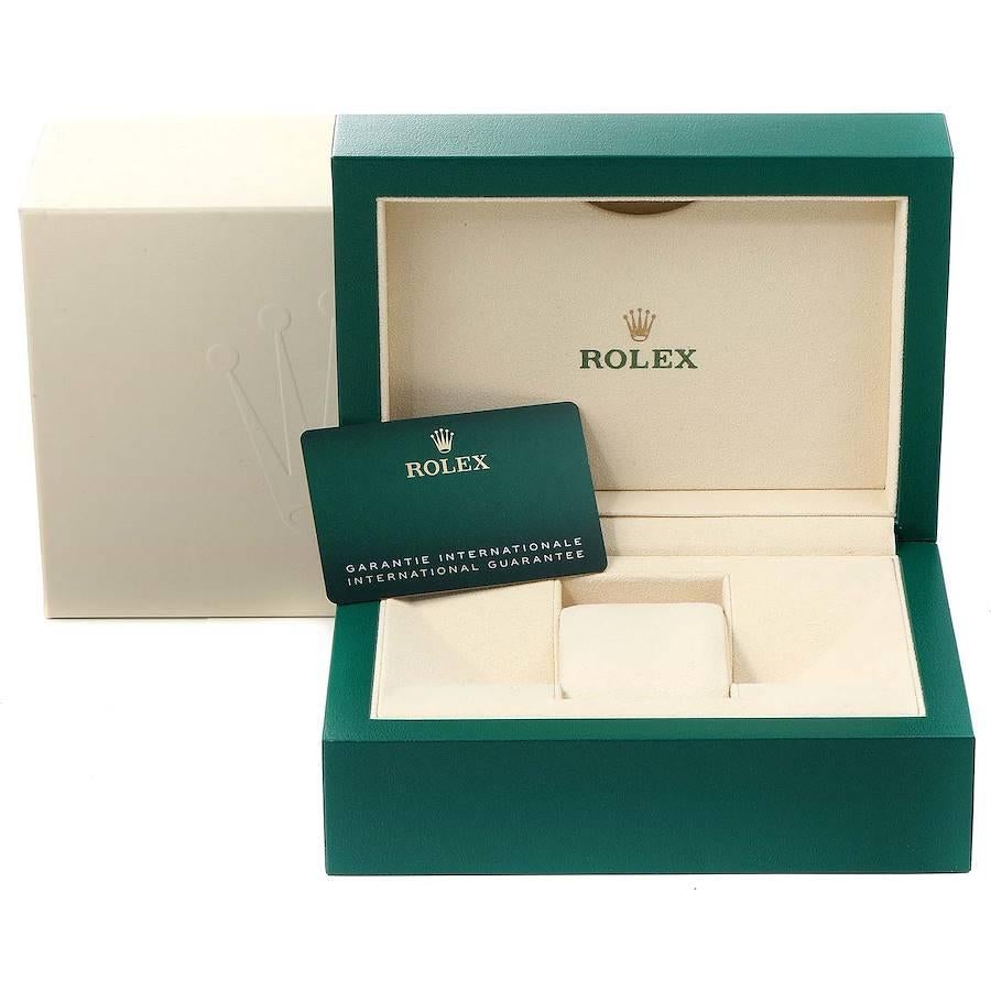 Rolex Datejust 41 Steel White Gold Rhodium Dial Mens Watch 126334 Unworn For Sale 2