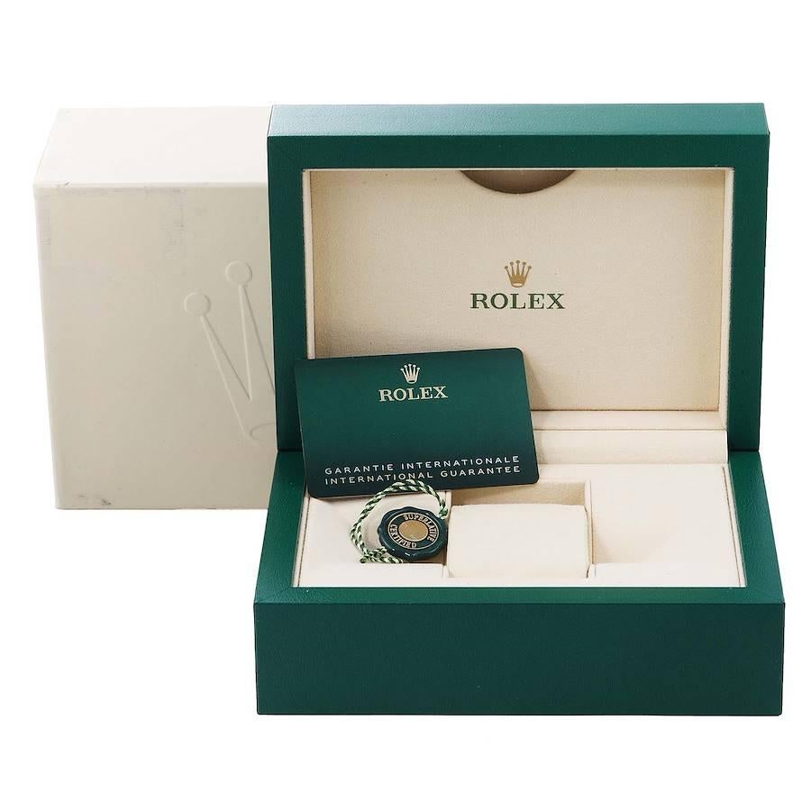 Rolex Datejust 41 Steel White Gold Wimbledon Dial Mens Watch 126334 Box Card 5