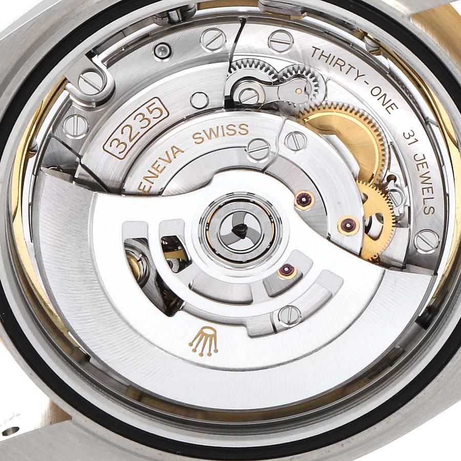 Rolex Datejust 41 Steel Yellow Gold Diamond Men's Watch 126303 Box Card For Sale 2