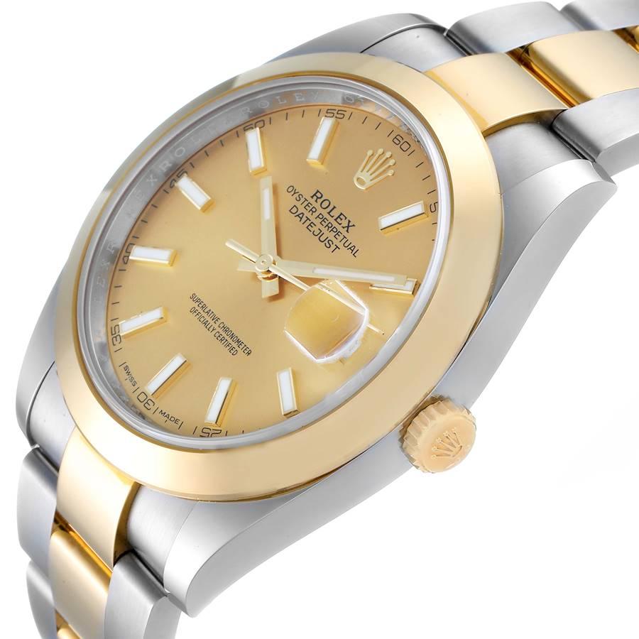 Rolex Datejust 41 Steel Yellow Gold Mens Watch 126303 Unworn For Sale 1