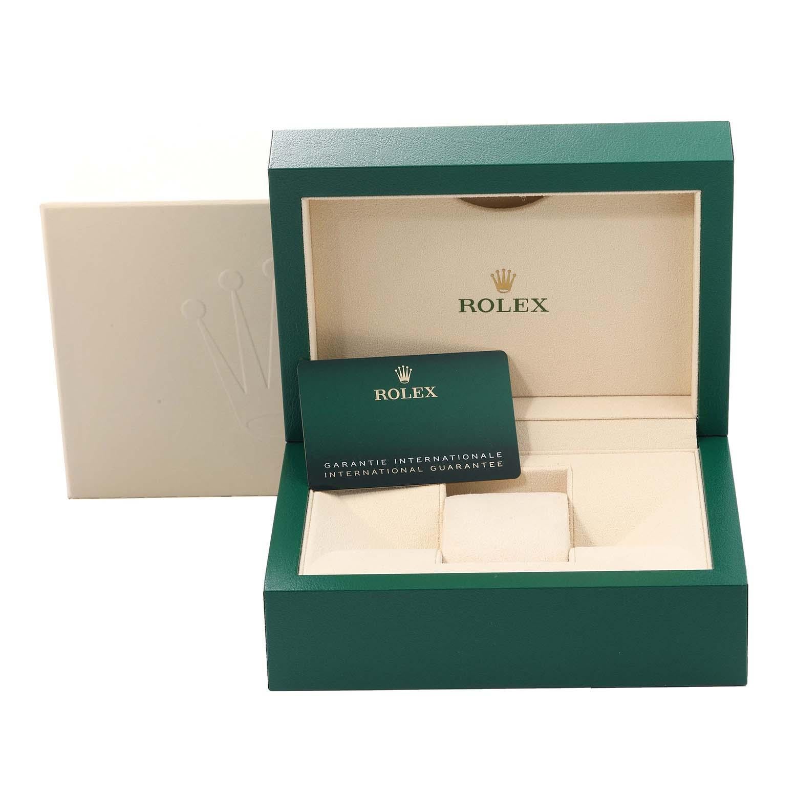 Rolex Datejust 41 Steel Yellow Gold Wimbledon Dial Mens Watch 126333 Box Card 7