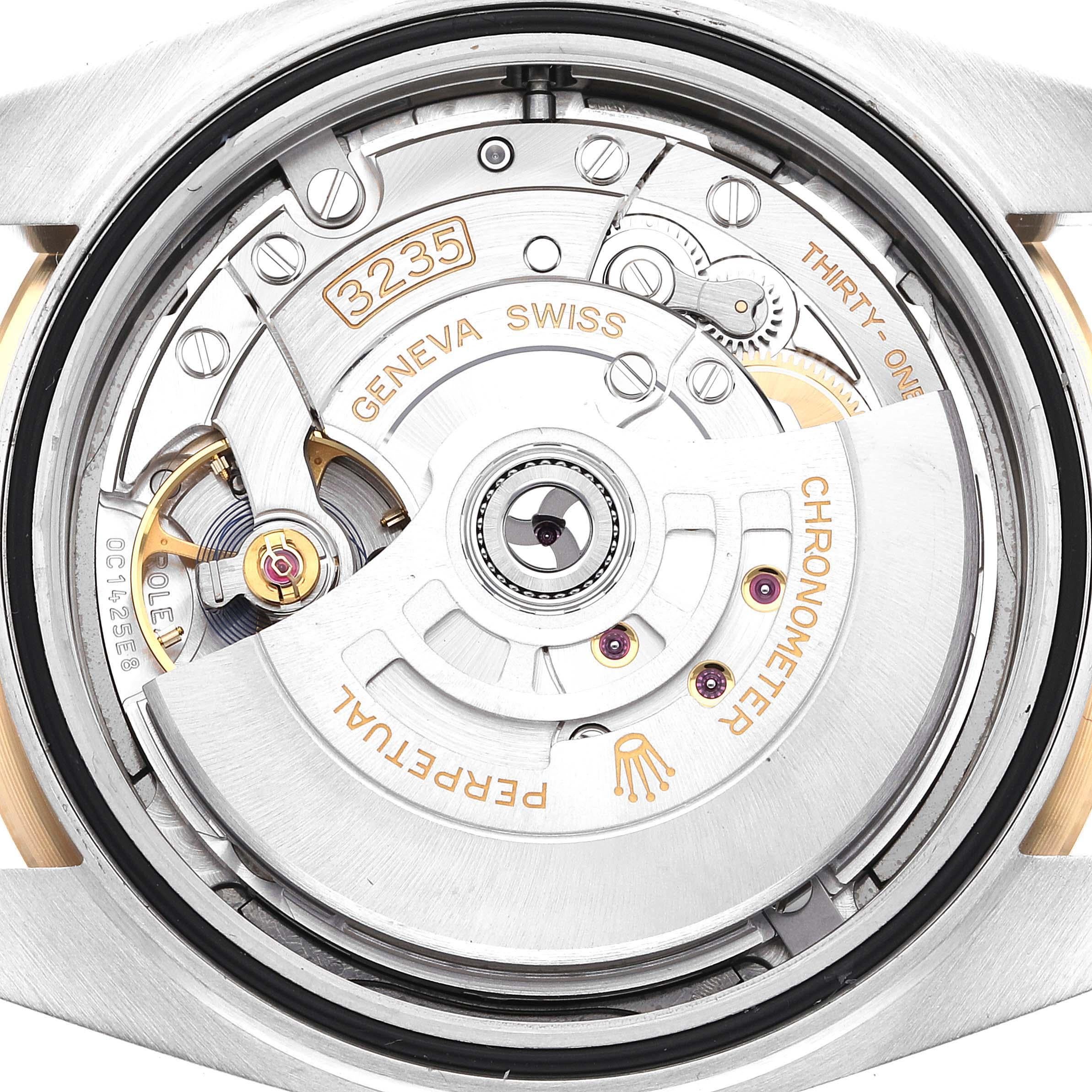 Rolex Datejust 41 Steel Yellow Gold Wimbledon Dial Mens Watch 126333 3