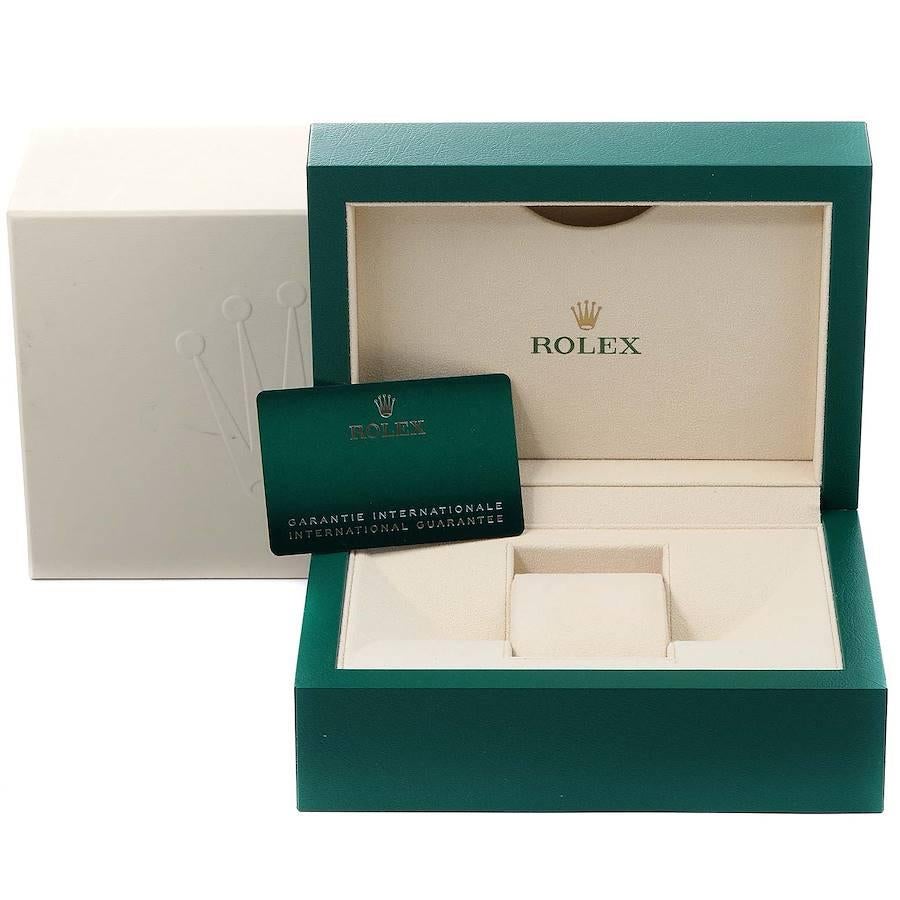 Rolex Datejust 41 Steel Yellow Gold Wimbledon Men’s Watch 126333 Box Card For Sale 8