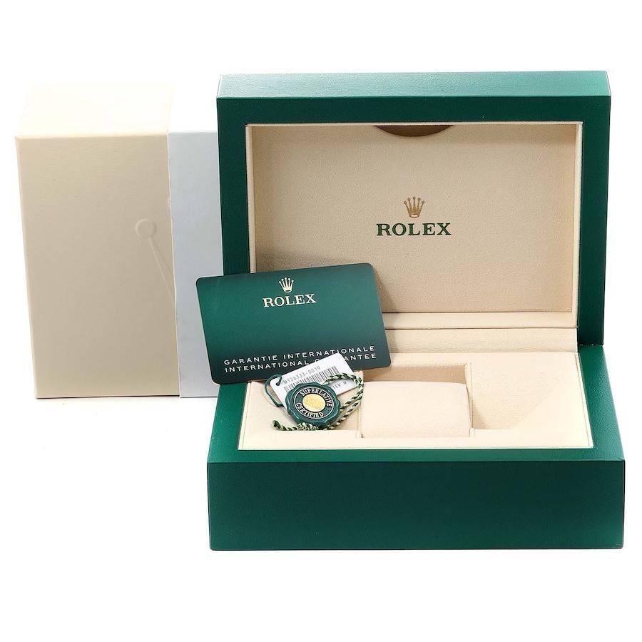 Rolex Datejust 41 Steel Yellow Gold Wimbledon Men's Watch 126333 Box Card For Sale 8
