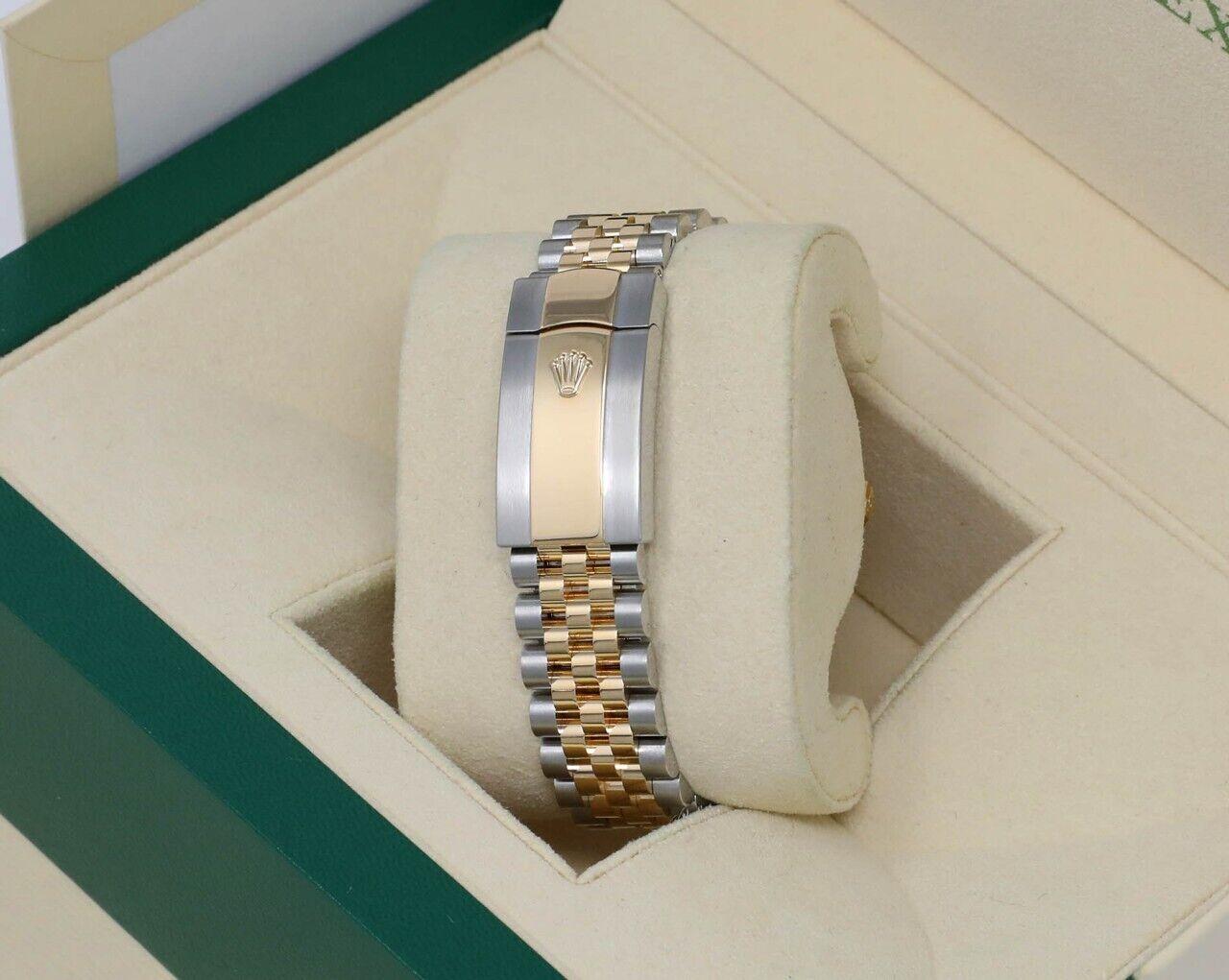 Rolex Datejust 41 Two Tone White Mother of Pearl Dial Jubilee Bracelet 126333 4
