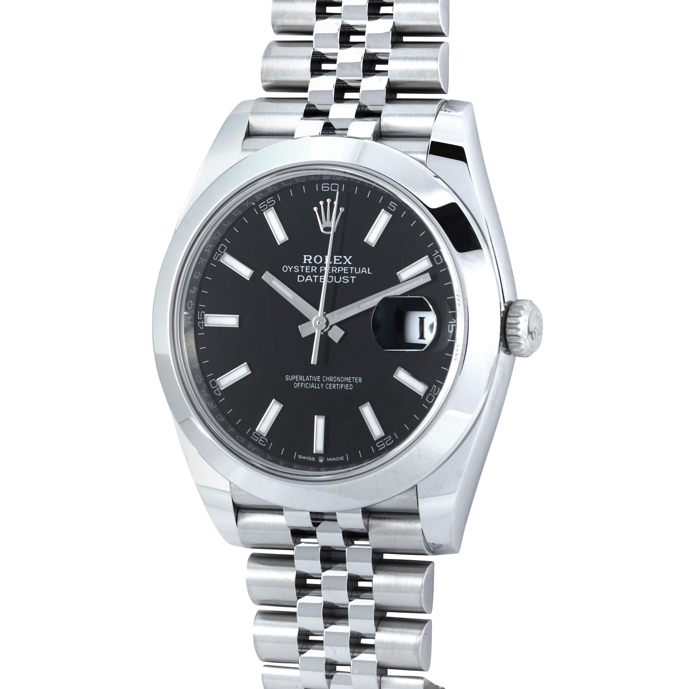Rolex Datejust 41 Watch 126300-0012 In New Condition In Southampton, PA