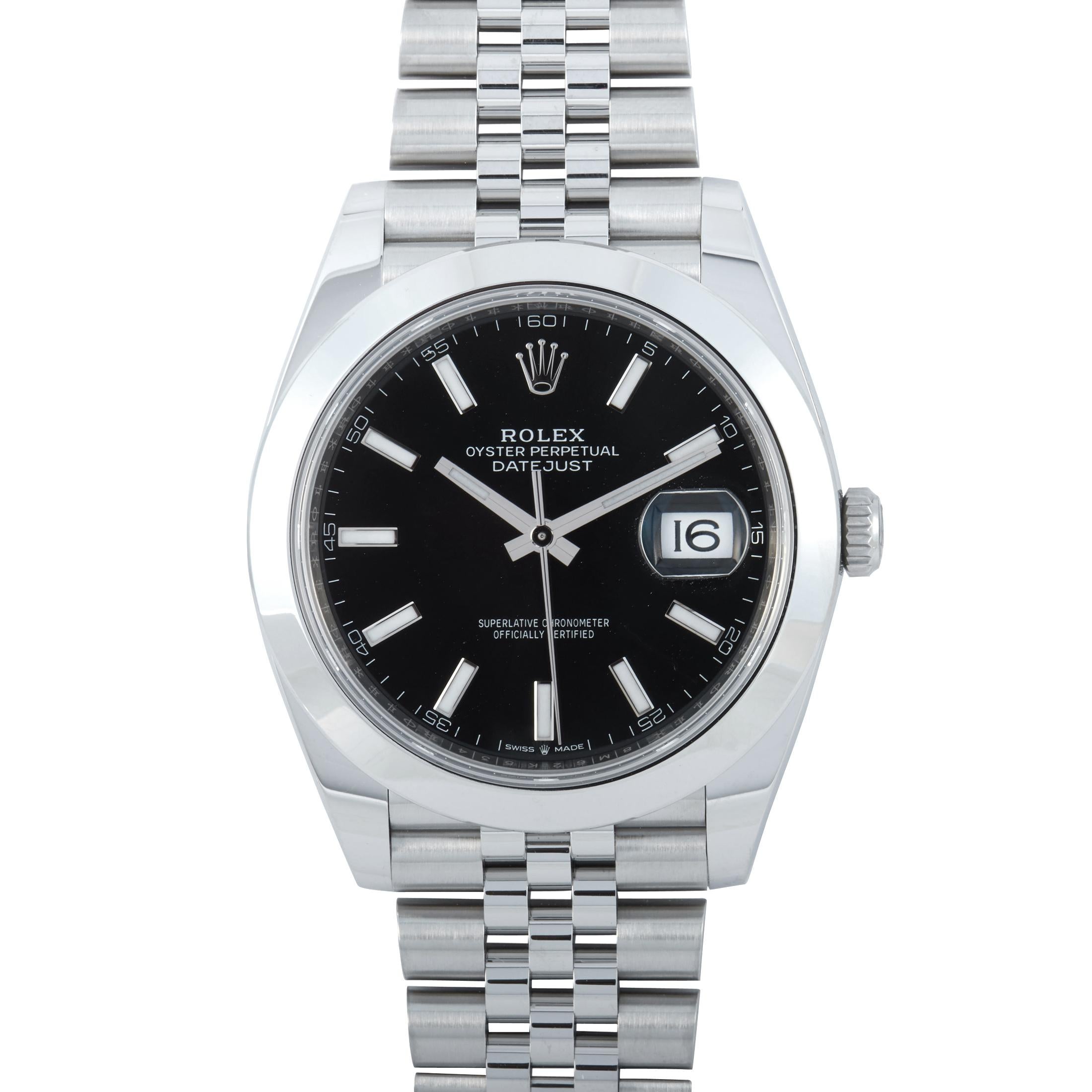 Rolex Datejust 41 Watch 126300-0012 2