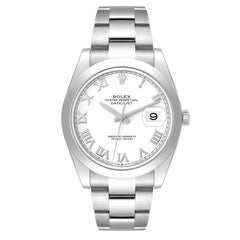 Rolex Datejust 41 Esfera blanca Acero Reloj Caballero 126300 Caja Tarjeta