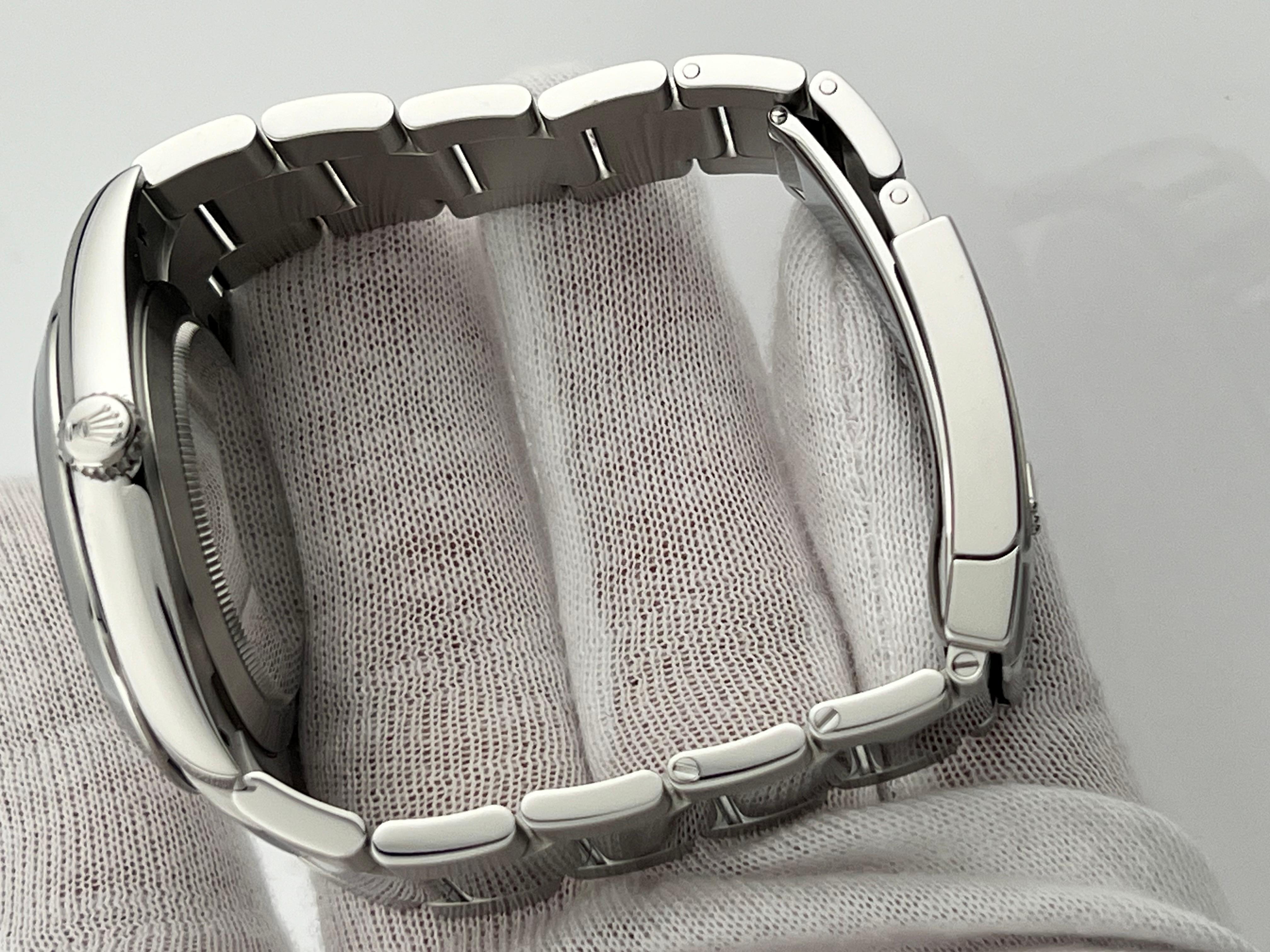 Rolex Datejust 41 White Roman Dial 126300 Stainless Steel Box Paper 2022 4