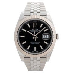 Rolex Datejust 41 Wristwatch Ref 126334. White gold bezel, Full Set, 2020.