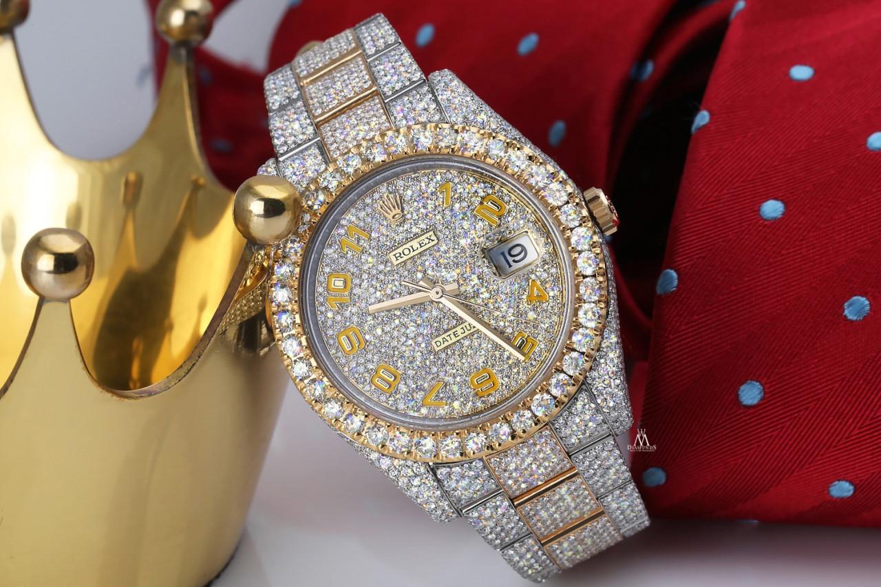 rolex iced out price