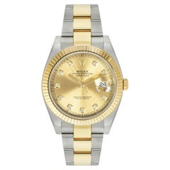 Used Rolex Datejust 41mm Diamond Dial 126333