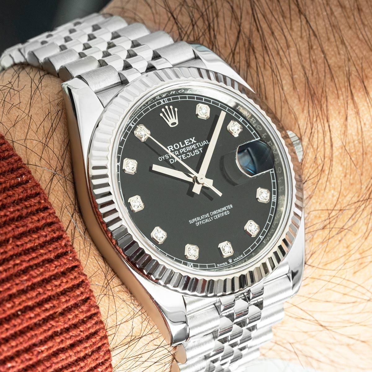 Rolex Datejust 41mm Diamond Dial 126334 For Sale 3