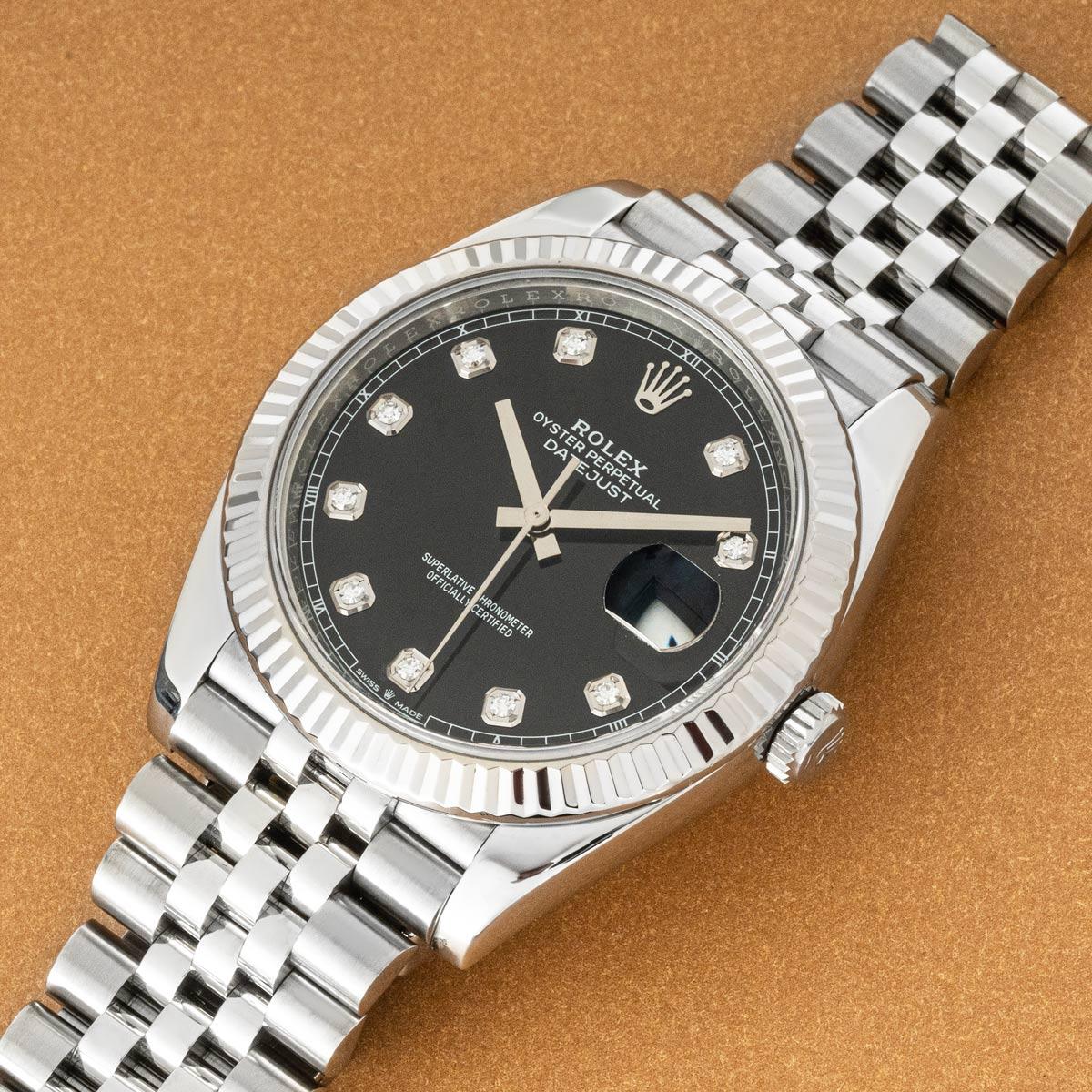 Rolex Datejust 41mm Diamond Dial 126334 For Sale 4