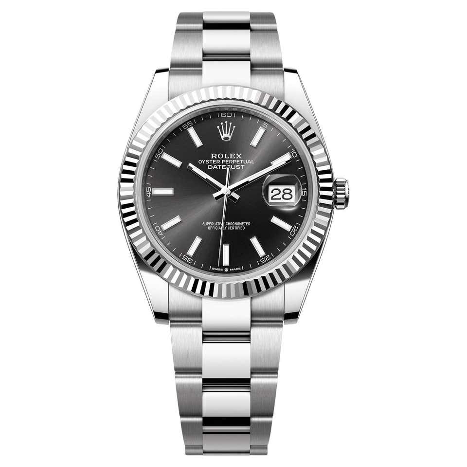 New Rolex Datejust 41 Mint Green New Release Steel White Gold Watch ...