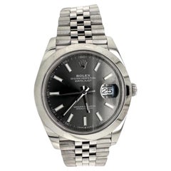 Used Rolex Datejust 41mm Jubilee band Rhodium Dial REF 126300