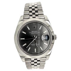 Rolex Datejust 41mm Jubilee band Rhodium Dial REF 126300