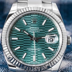 Rolex Datejust 41mm Mint Green Dial 126334