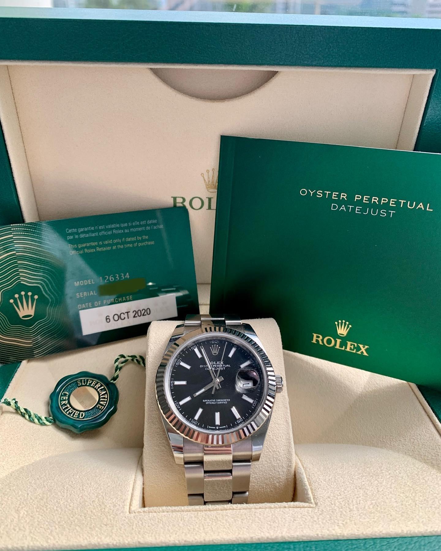 rolex oyster perpetual datejust