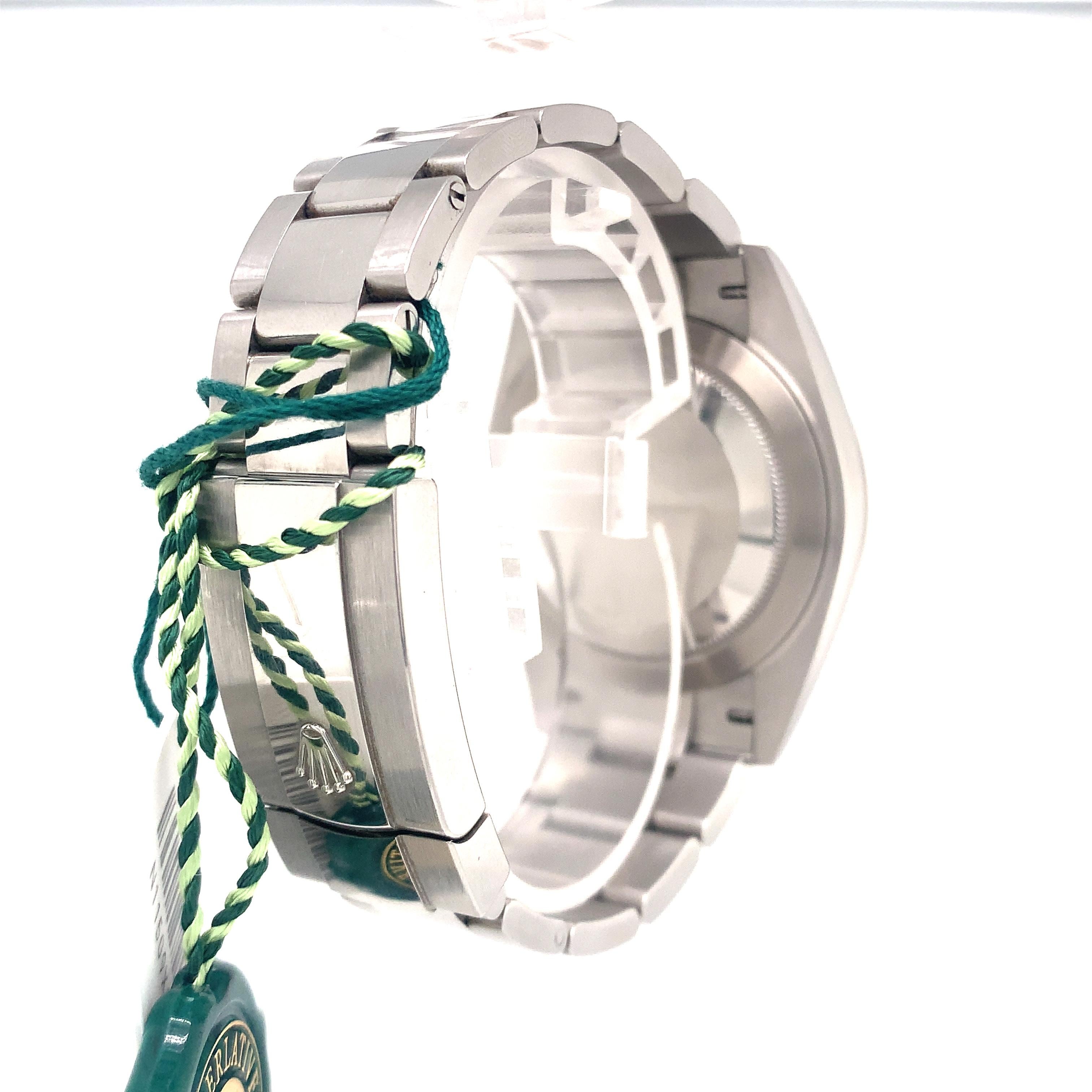 Rolex Montre Datejust en acier, or et diamants pour hommes 126334 en vente 1