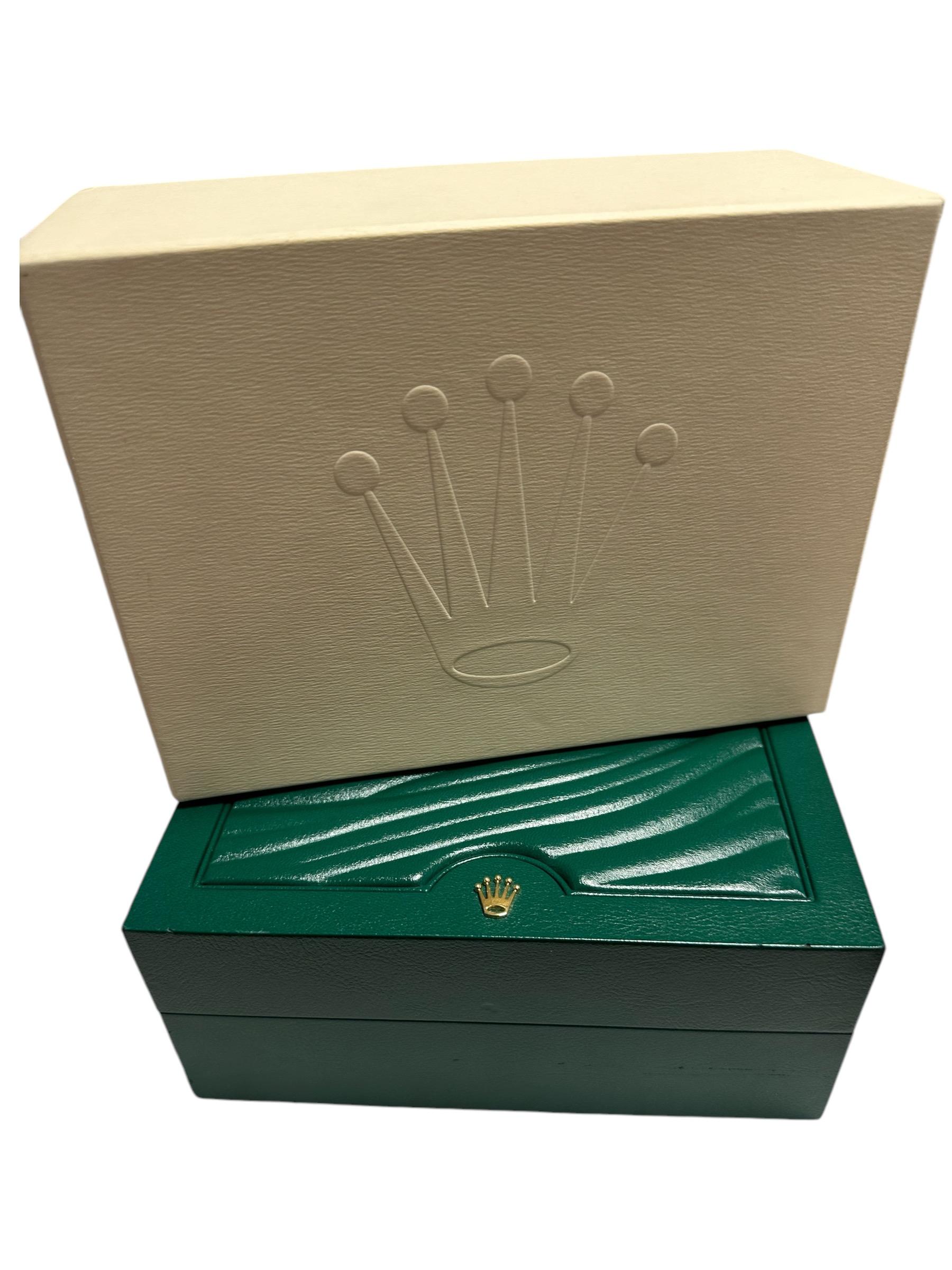 Rolex Datejust 41mm Stick Green Fluted Oyster Bracelet New & Unworn 126334 Watch For Sale 5