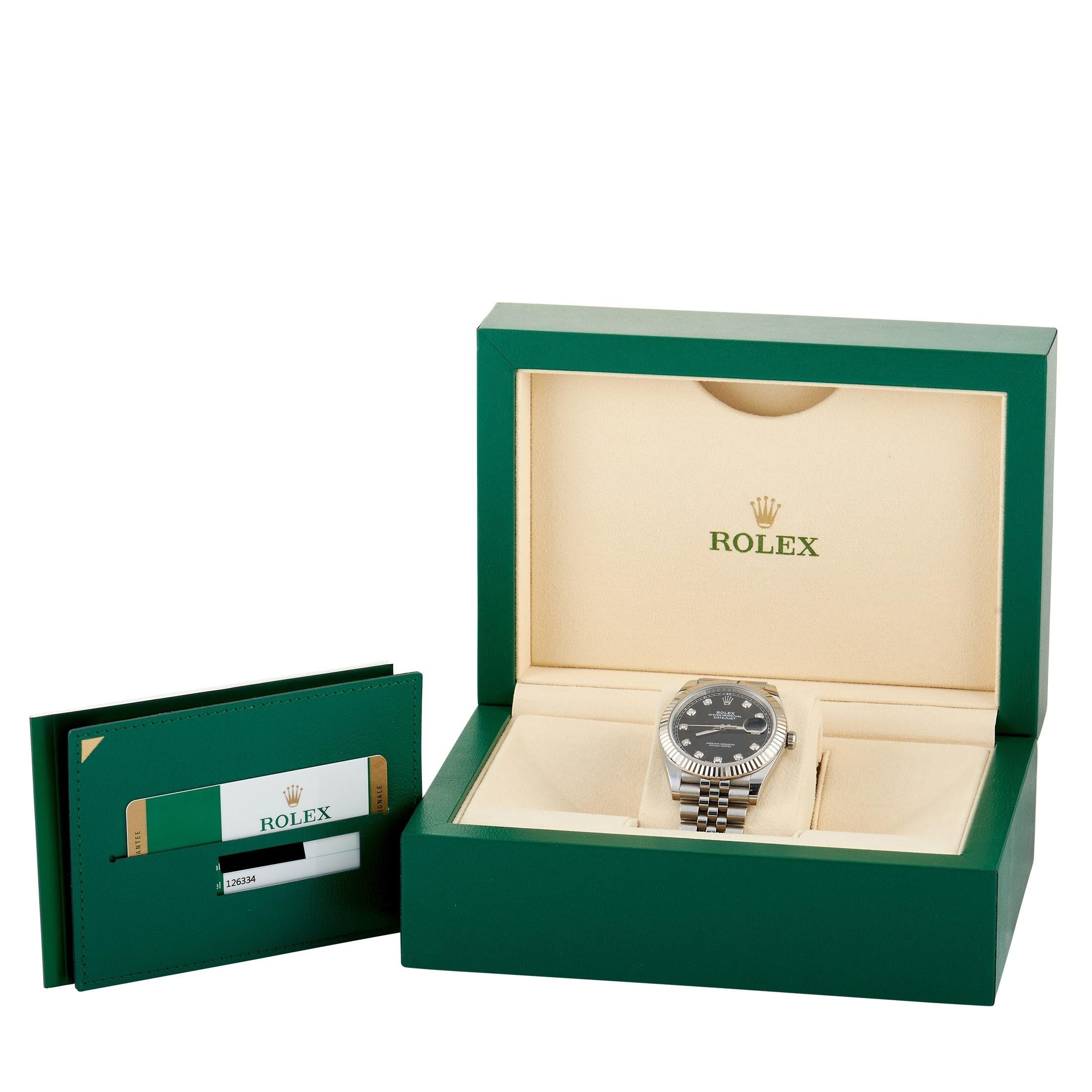 Rolex Datejust Watch 126334-0012 1