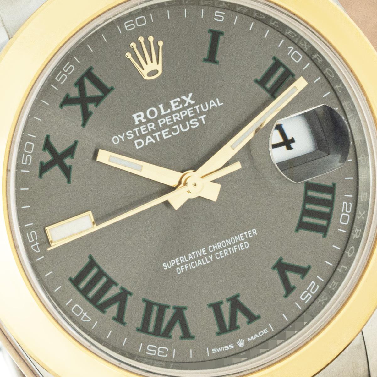 Rolex Montre Datejust 41 mm avec cadran tennis 126303 Neuf - En vente à London, GB