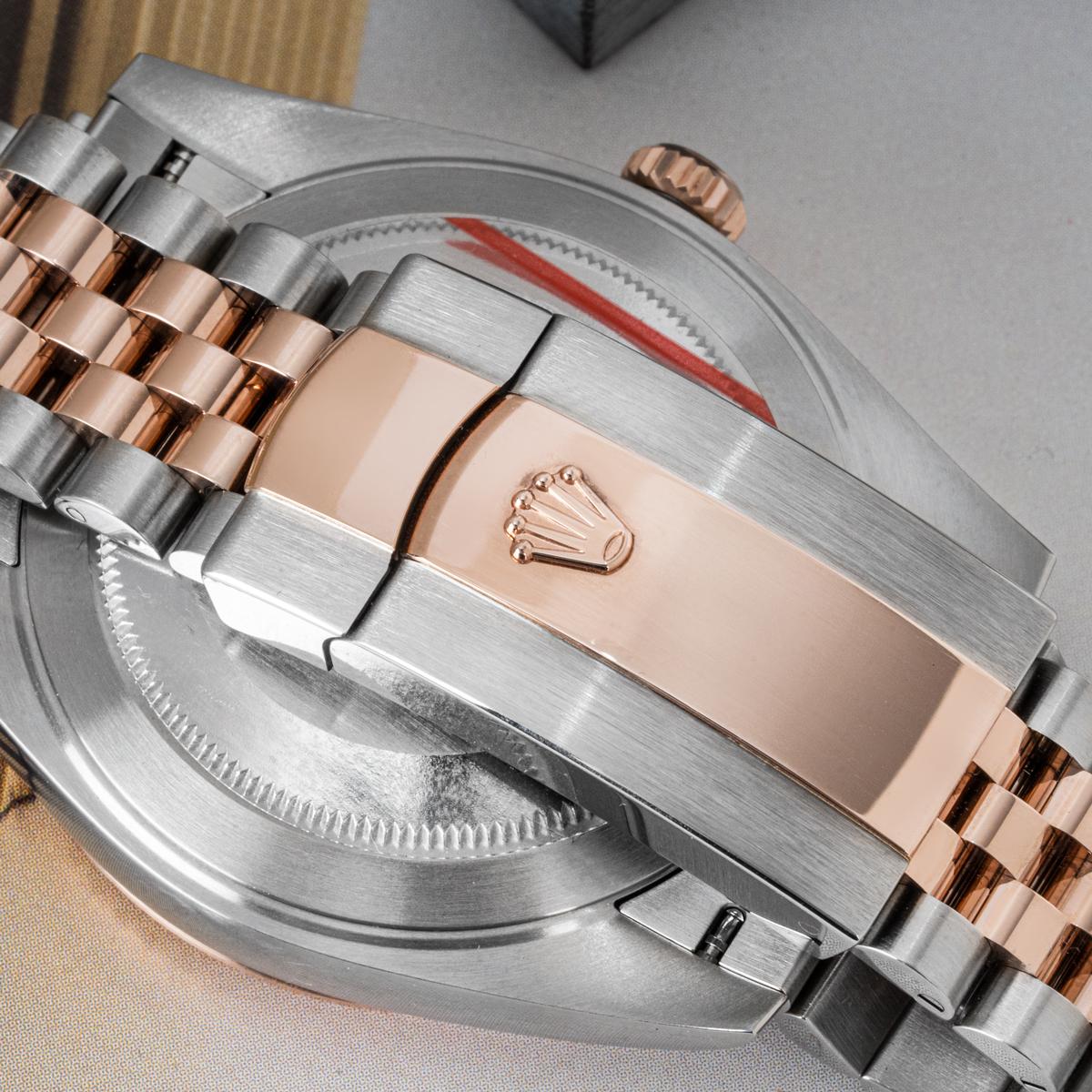 Rolex Datejust 41 mm quadrante Wimbledon 126331 In condizioni Nuovo a Mayfair, London, London