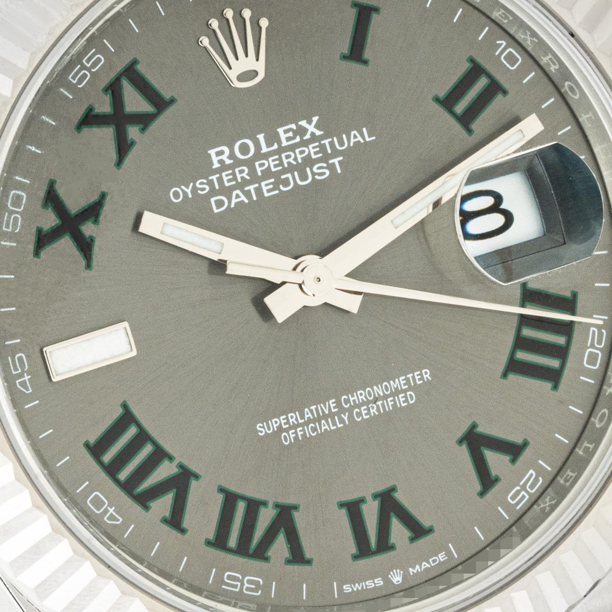 Rolex Montre Datejust 41 mm avec cadran tennis 126334 Neuf - En vente à London, GB