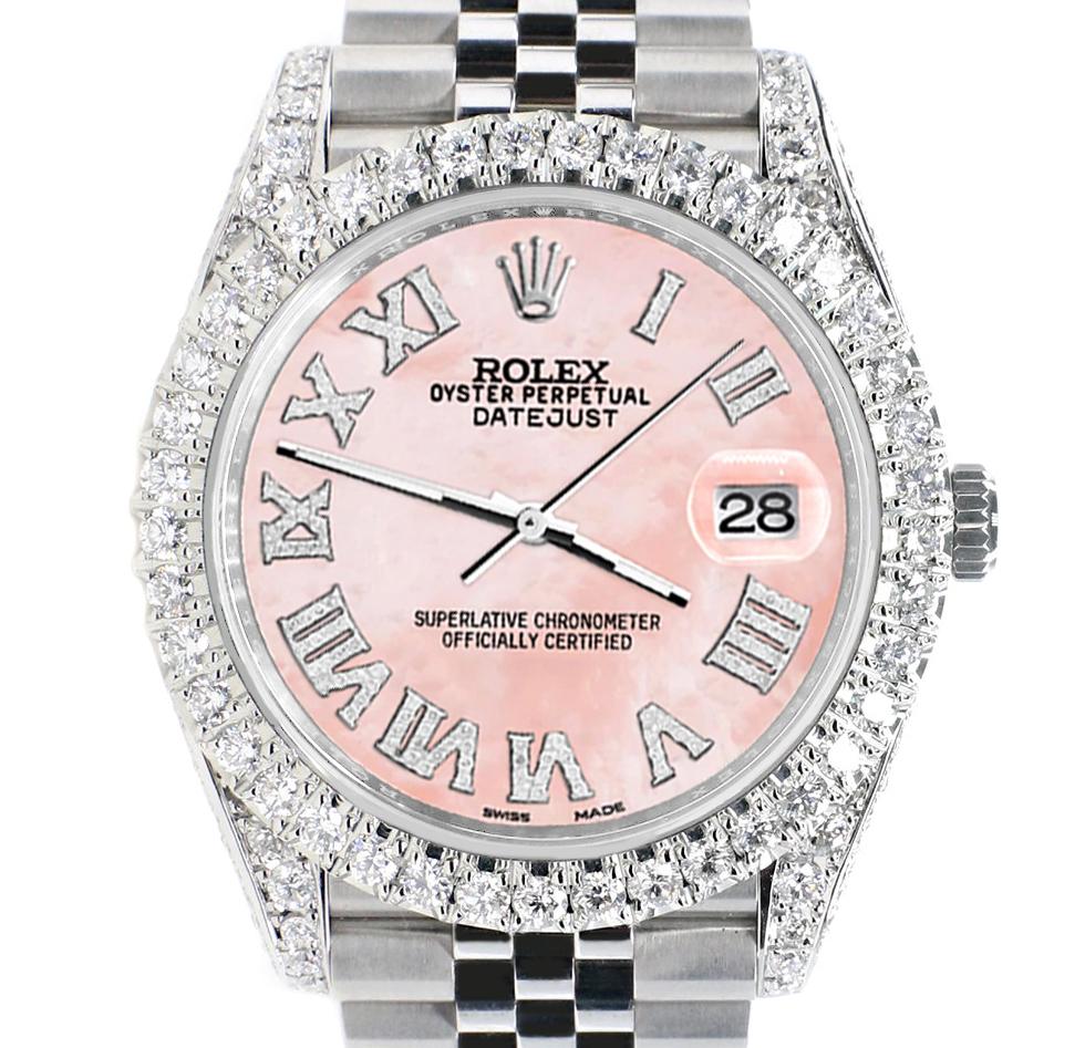 rolex size chart