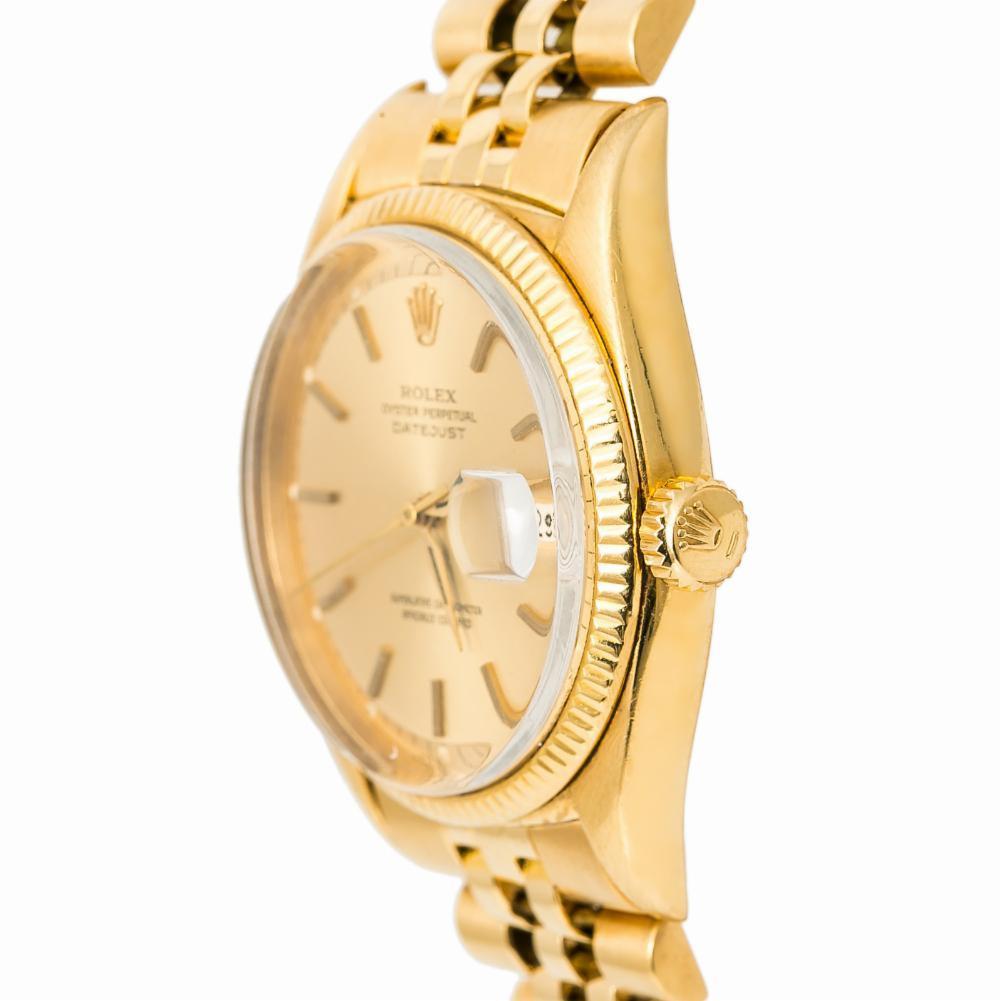 Rolex Datejust 6605, Champagne Dial, Certified and Warranty 1