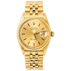 Rolex Datejust 6605, Champagne Dial, Certified and Warranty