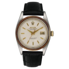 Rolex Datejust 6605 Stainless Steel Vintage Men's Watch