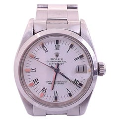 Rolex Datejust 6824, White Dial, Certified and Warranty