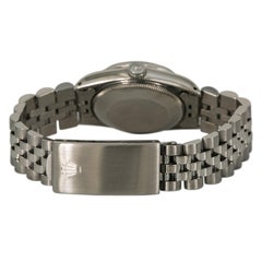 Rolex Datejust 68240 Women Automatic Watch Black Dial Stainless Steel