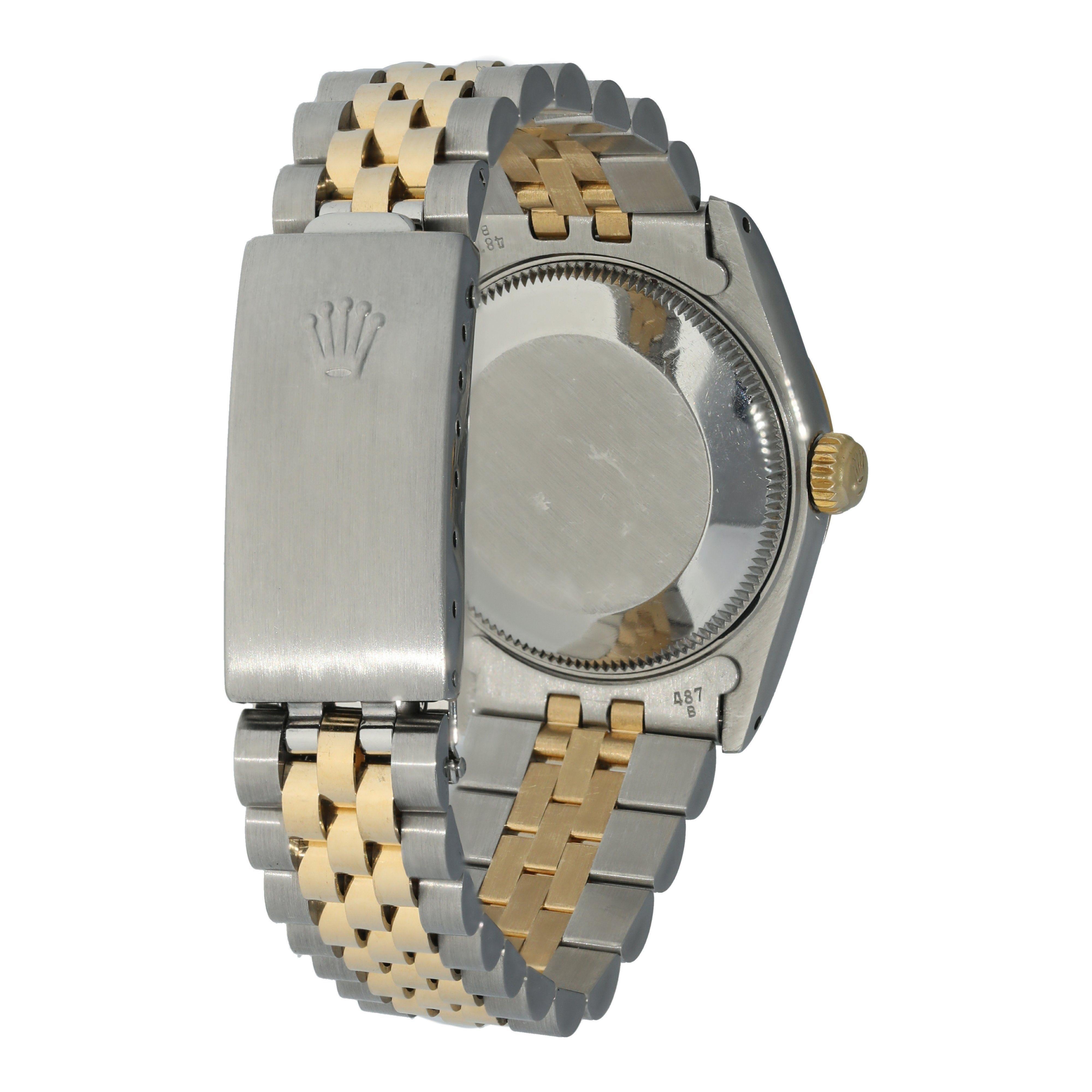 Rolex Datejust 68273 Diamond Dial Ladies Watch 1