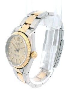 Rolex Datejust 68273 Midsize Champagne Dial Ladies Watch