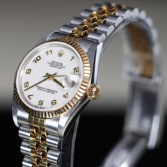 Rolex Datejust 68273 Two-Tone Jubilee Dial Fluted Bezel 31mm Watch 1998 Full Set