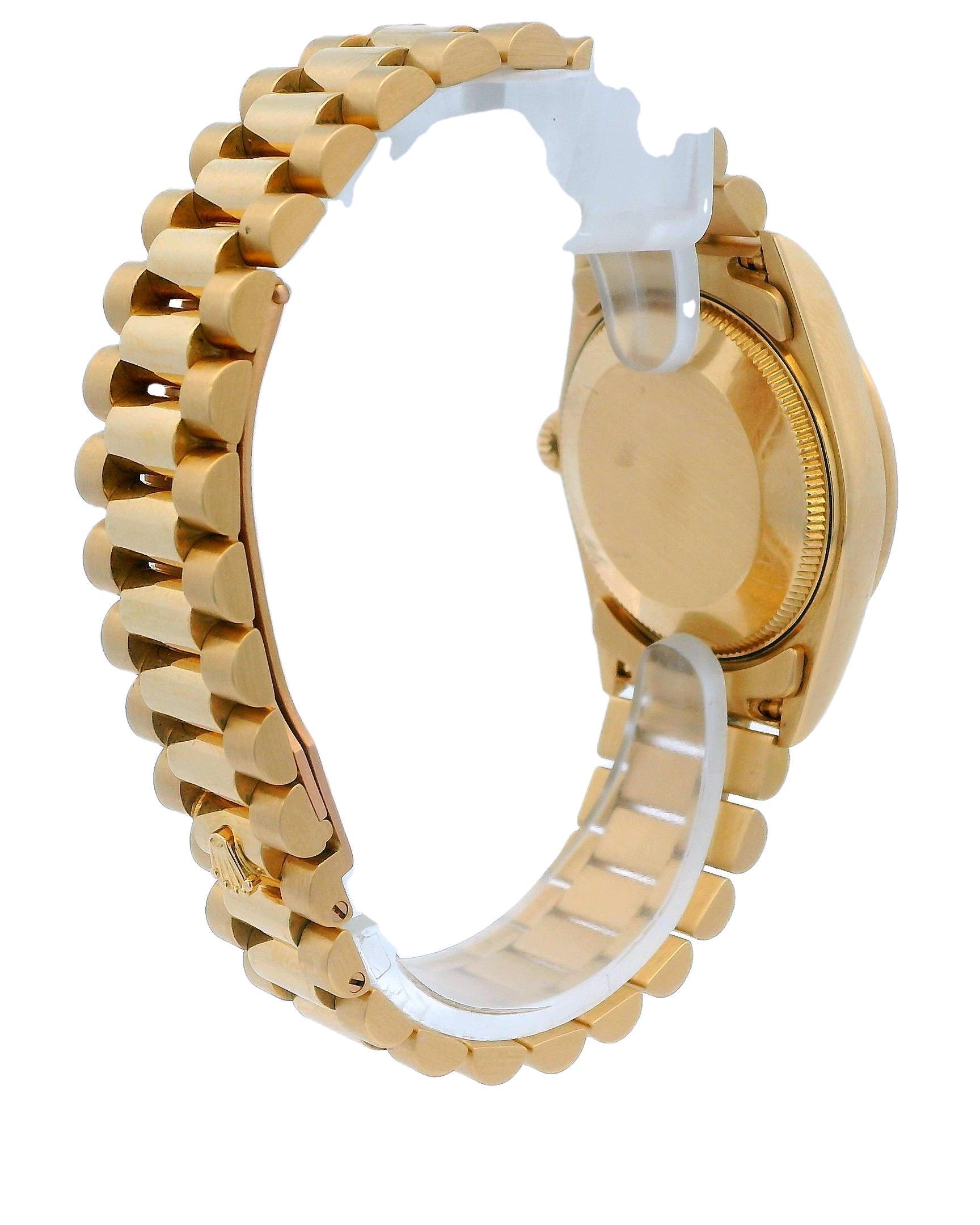 Rolex DateJust 68278 Midsize Champagne Dial Ladies Watch For Sale 1