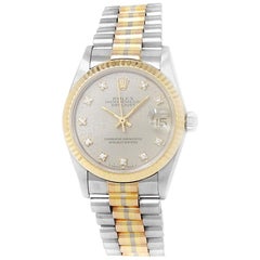 Rolex Datejust 68279, Silver Dial, Certified and Warranty
