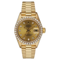 Rolex Datejust 69138 Diamond Dial & Bezel Ladies Watch