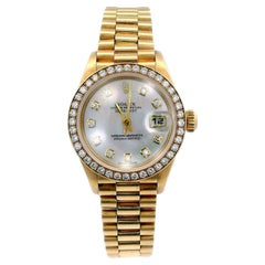 Rolex Datejust 69138 MOP Diamond  Dial Ladies Watch