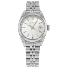 Rolex Datejust 6916, Millimeters Silver Dial, Certified and Warranty