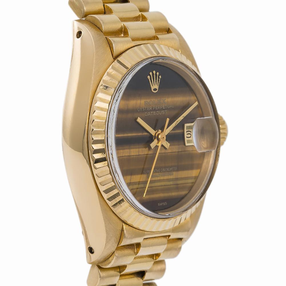 Contemporary Rolex Datejust 6917, Brown Dial, Certified and Warranty For Sale